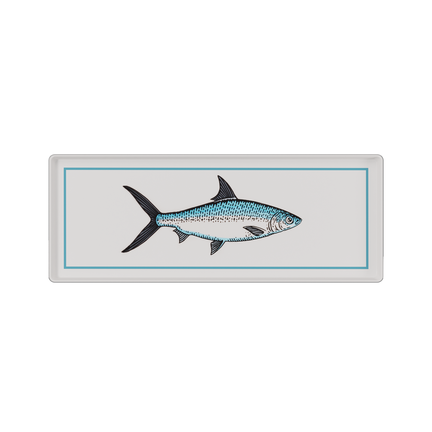 PHILIPPINE FISHES CERAMIC RECTANGULAR PLATE
