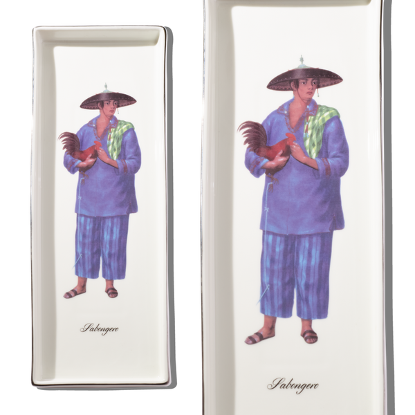 Filipino Costume Plate - Sabongero