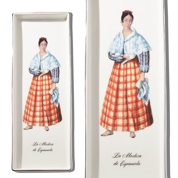 Filipino Costume Plate - La Mestiza De Espaniola