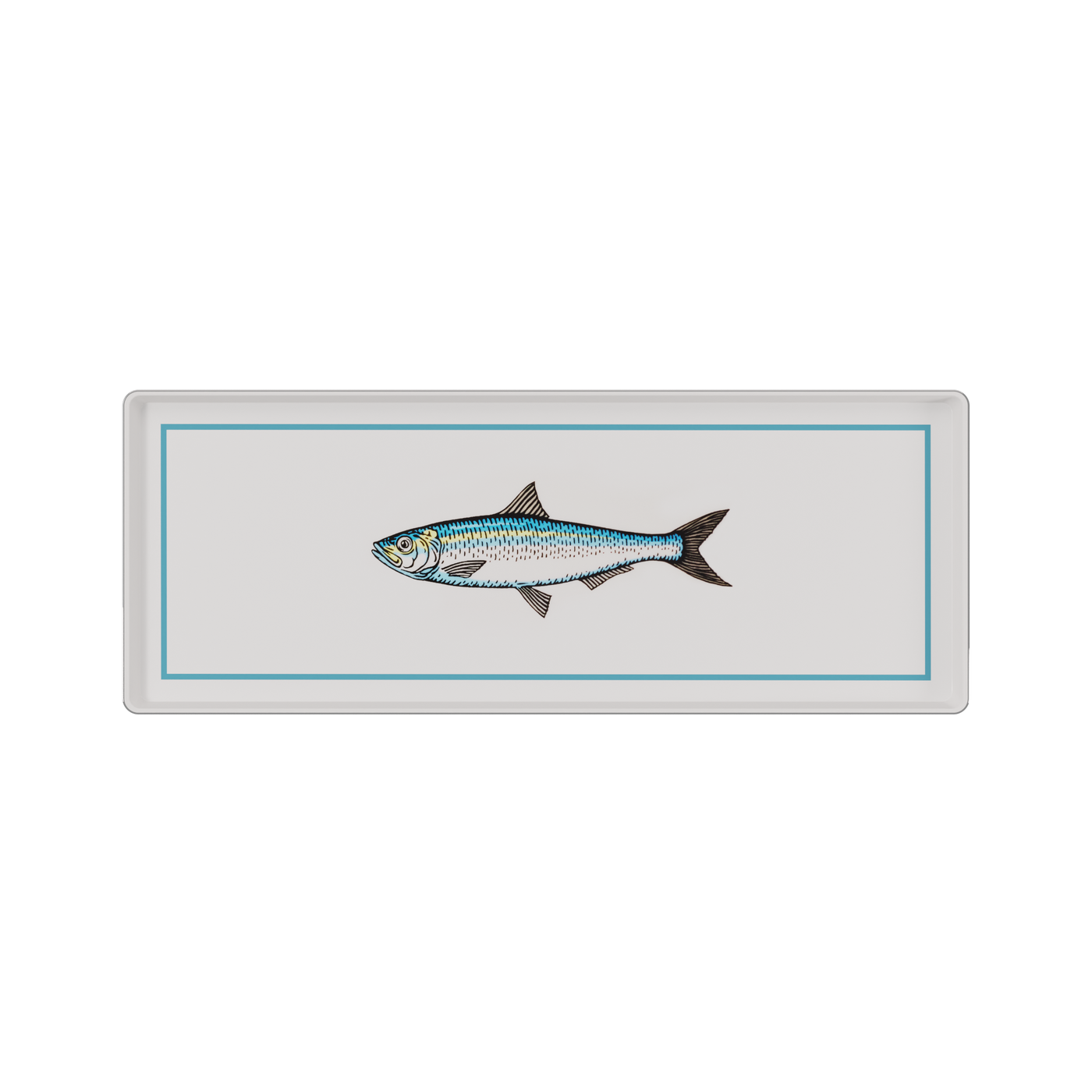 PHILIPPINE FISHES CERAMIC RECTANGULAR PLATE