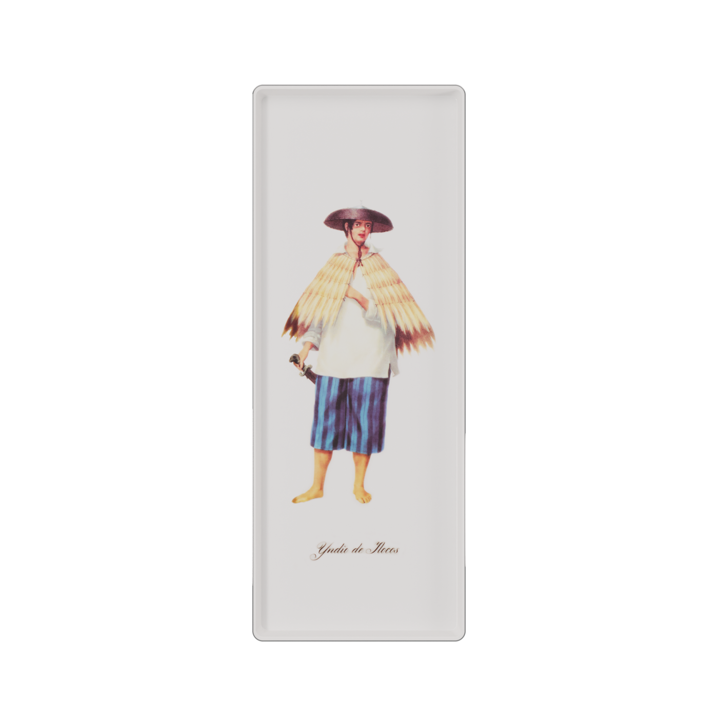 Filipino Costume Plate - Yndio De Ilocos