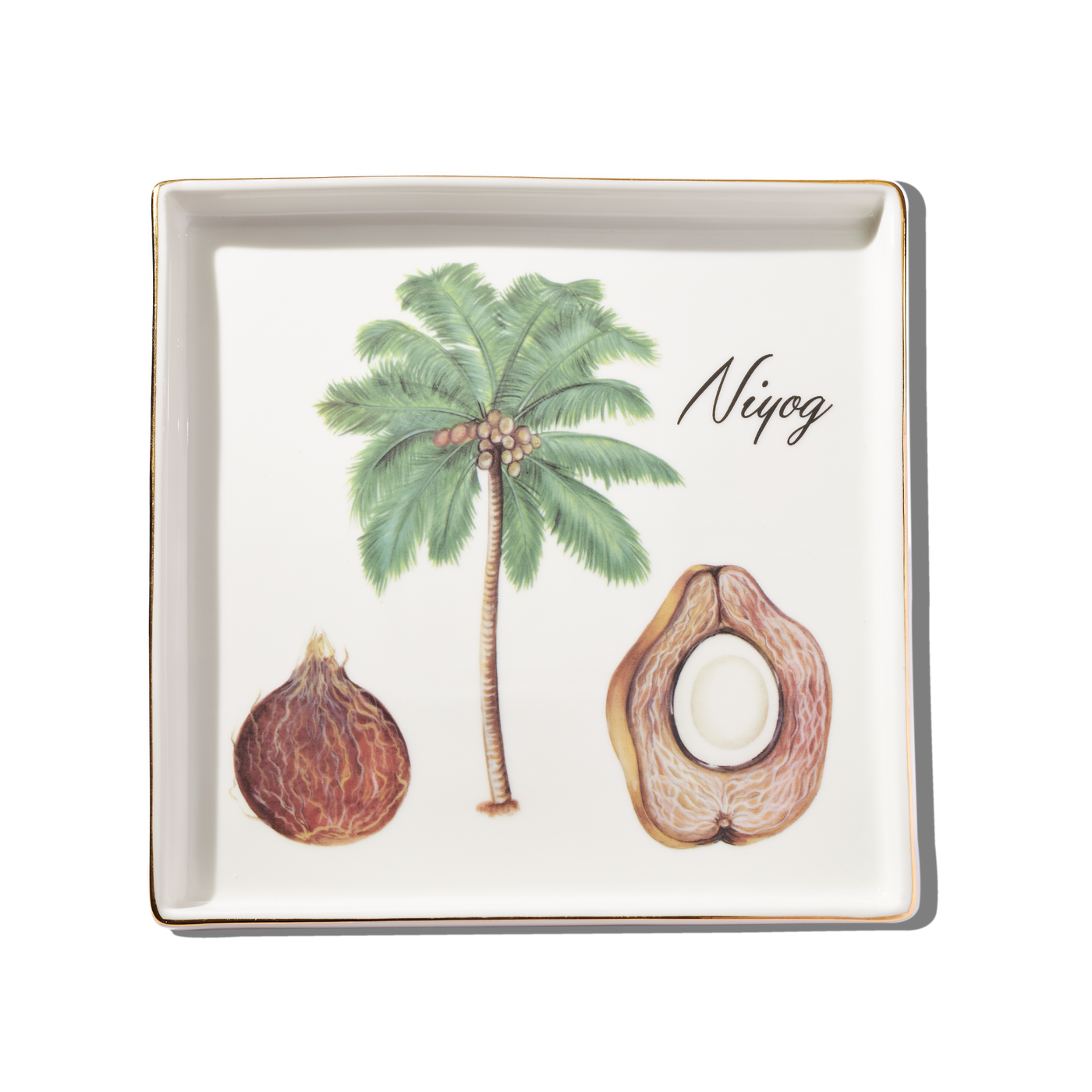 Botanical Plate - Niyog