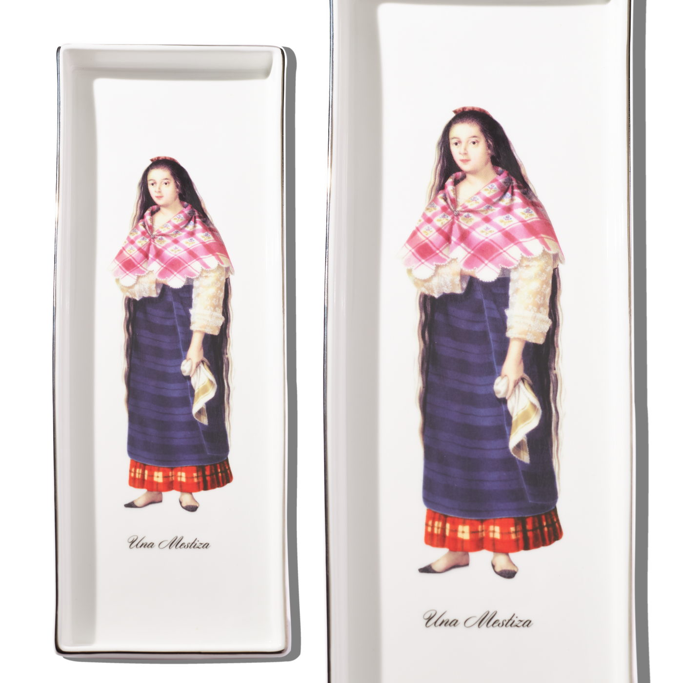 Filipino Costume Plate - Una Mestiza