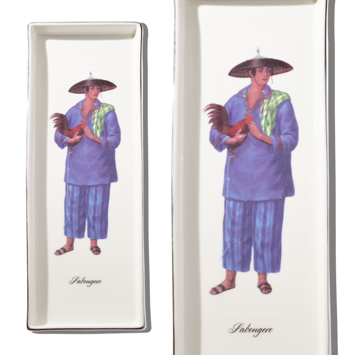 Filipino Costume Plate - Sabongero