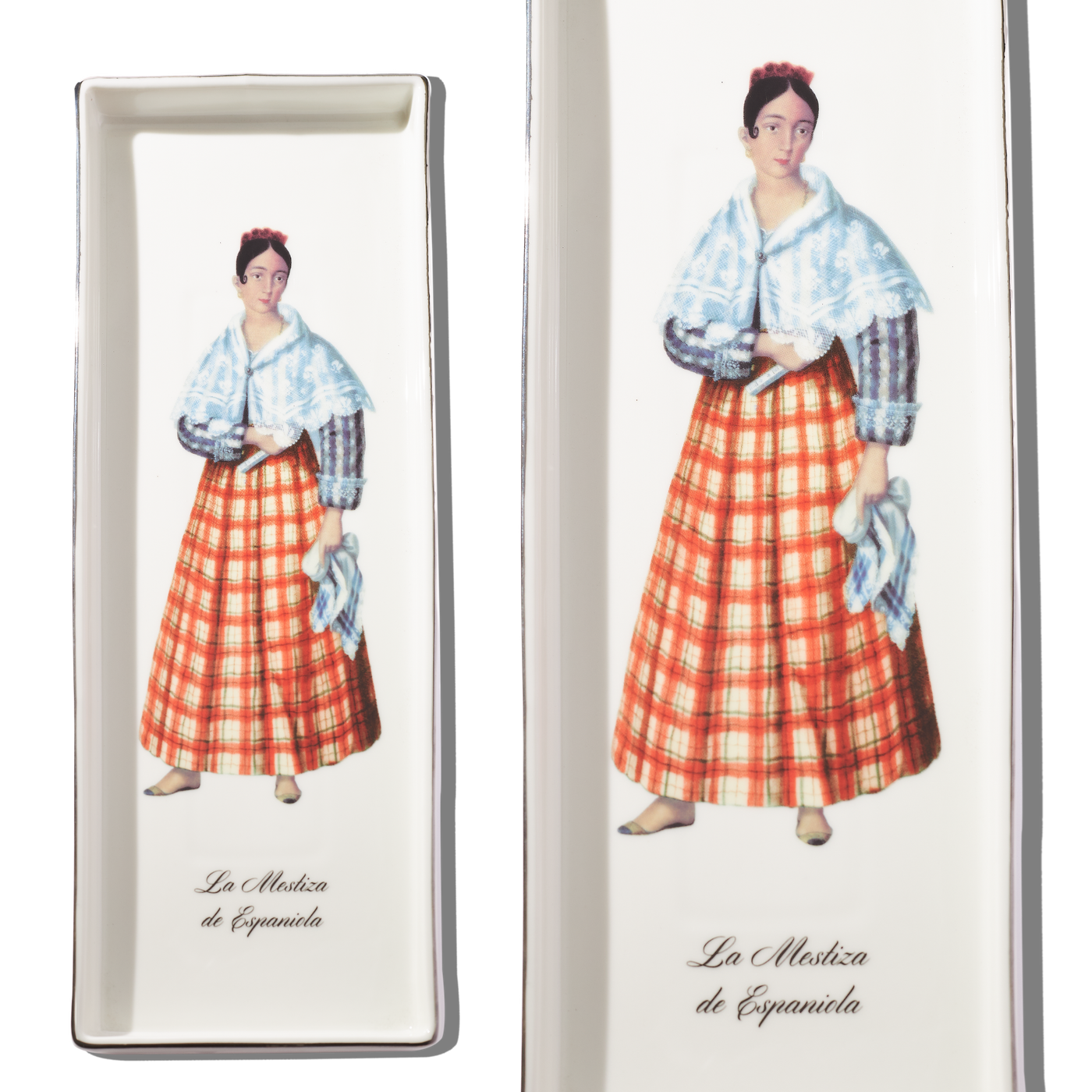 Filipino Costume Plate - La Mestiza De Espaniola