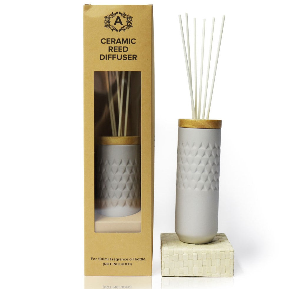 ATIN Ceramic Reed Diffuser - Grey